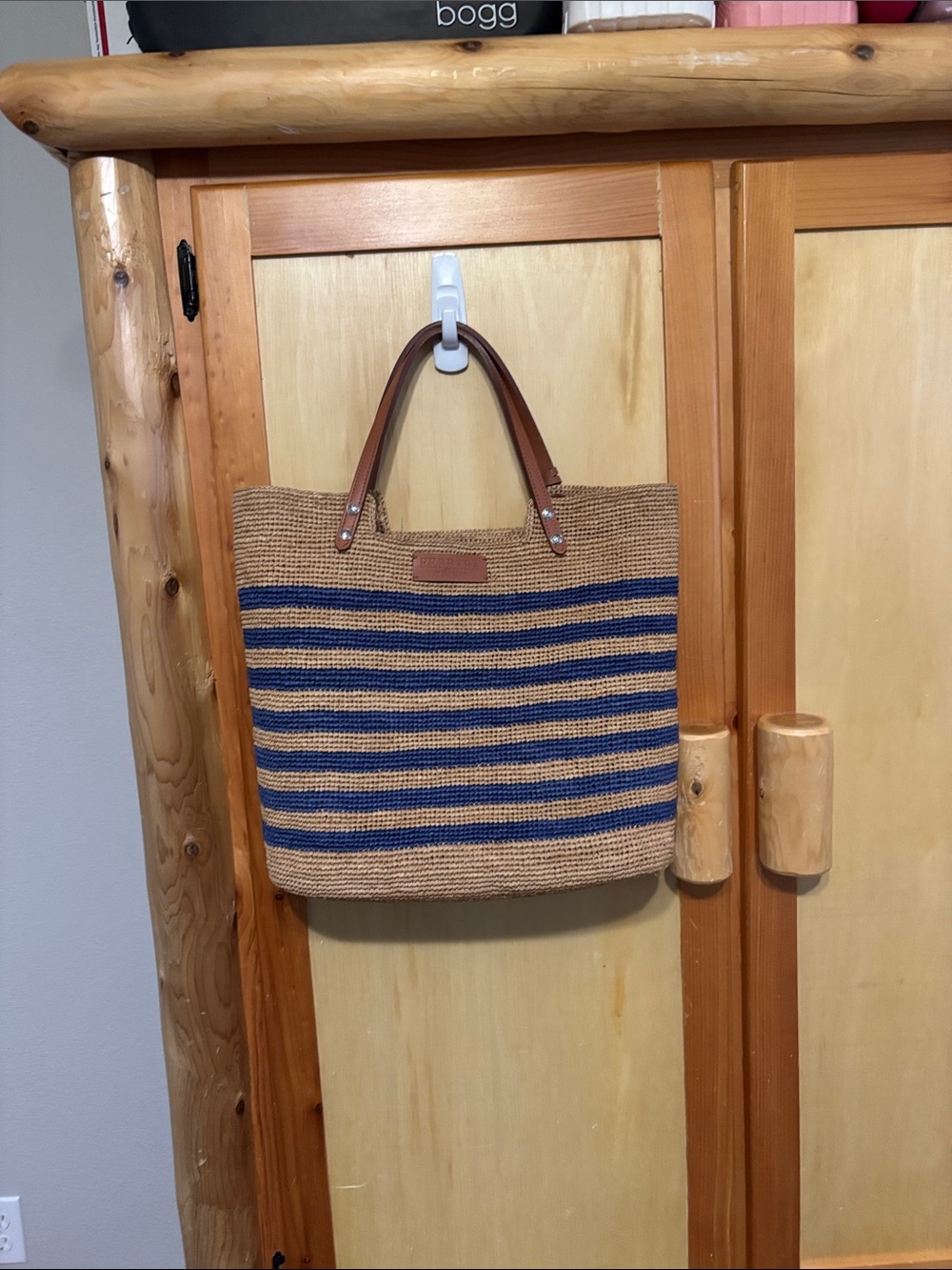 Brighton Large Straw Basket Bag
